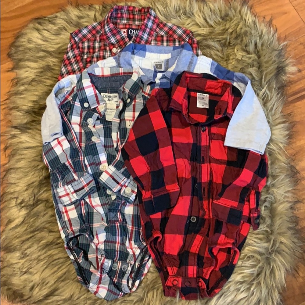 Long sleeve baby boy lot